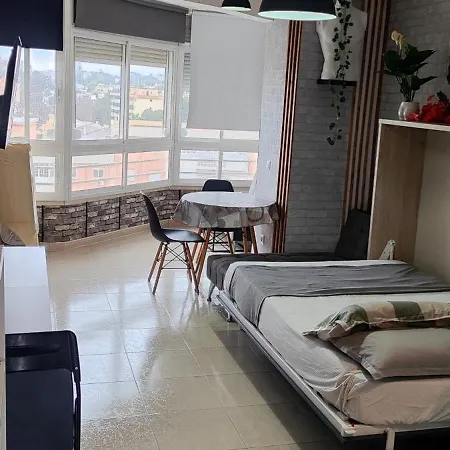 公寓 View Studio, Vista Mar Y Piscina 托雷莫利诺斯