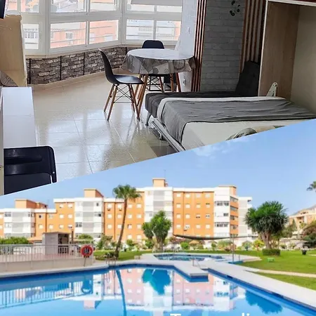公寓 View Studio, Vista Mar Y Piscina *